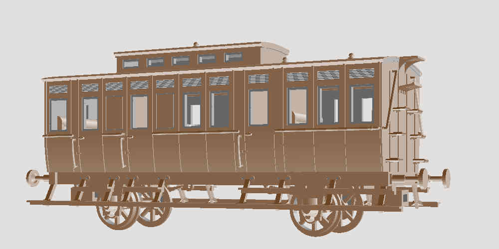 Württemberg Salonwagen 1876